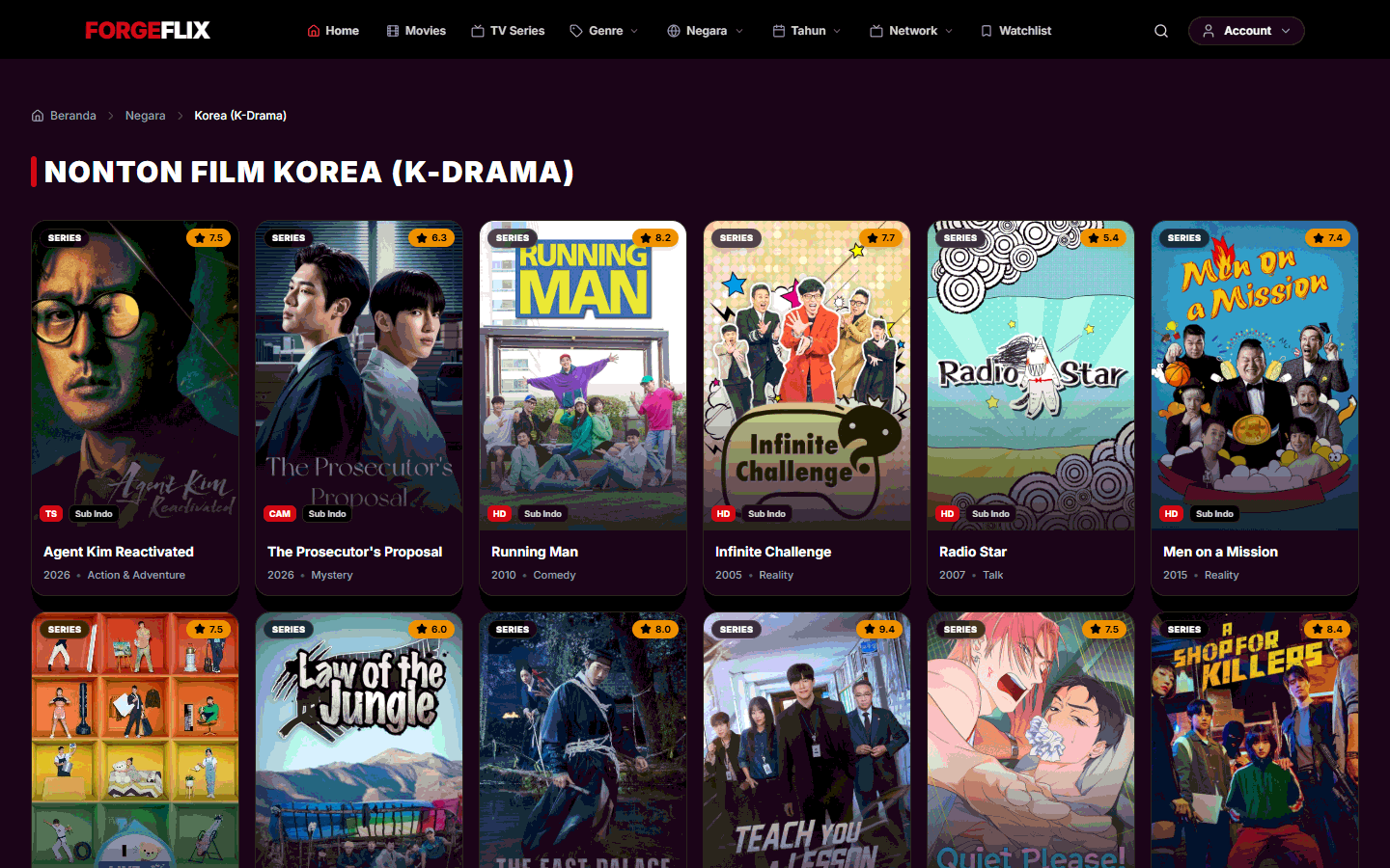 ForgeFlix: Subscription Video Streaming Platform screenshot 2