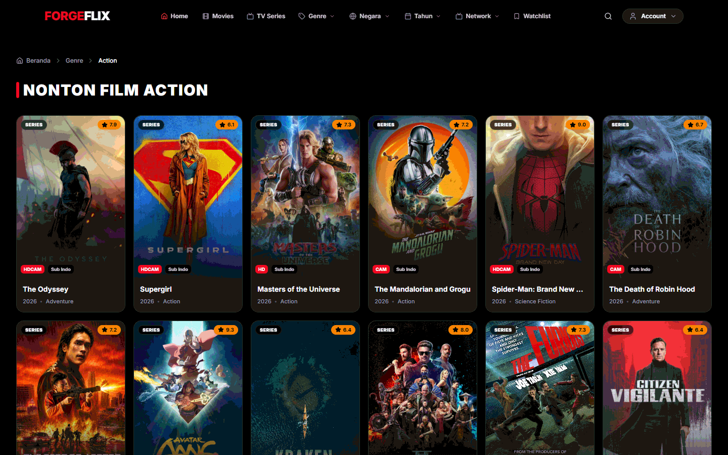 ForgeFlix: Subscription Video Streaming Platform screenshot 4