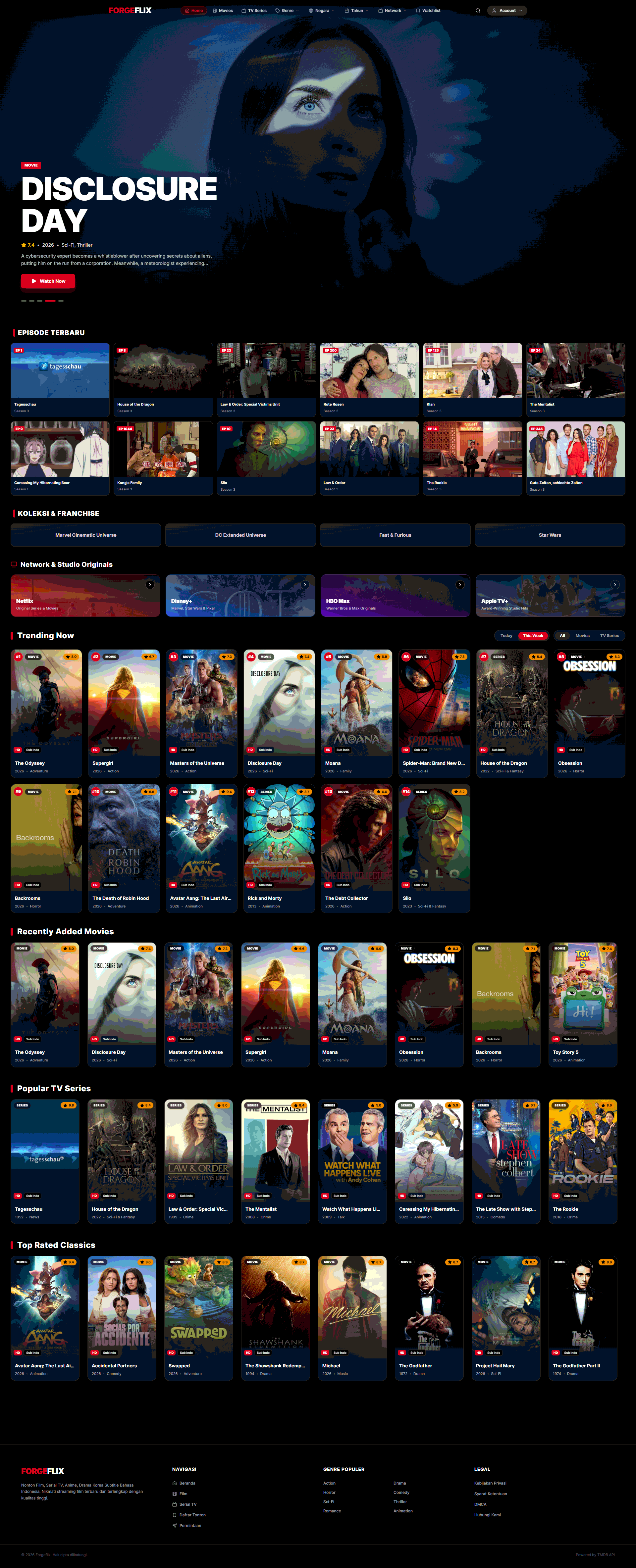ForgeFlix: Subscription Video Streaming Platform screenshot 5