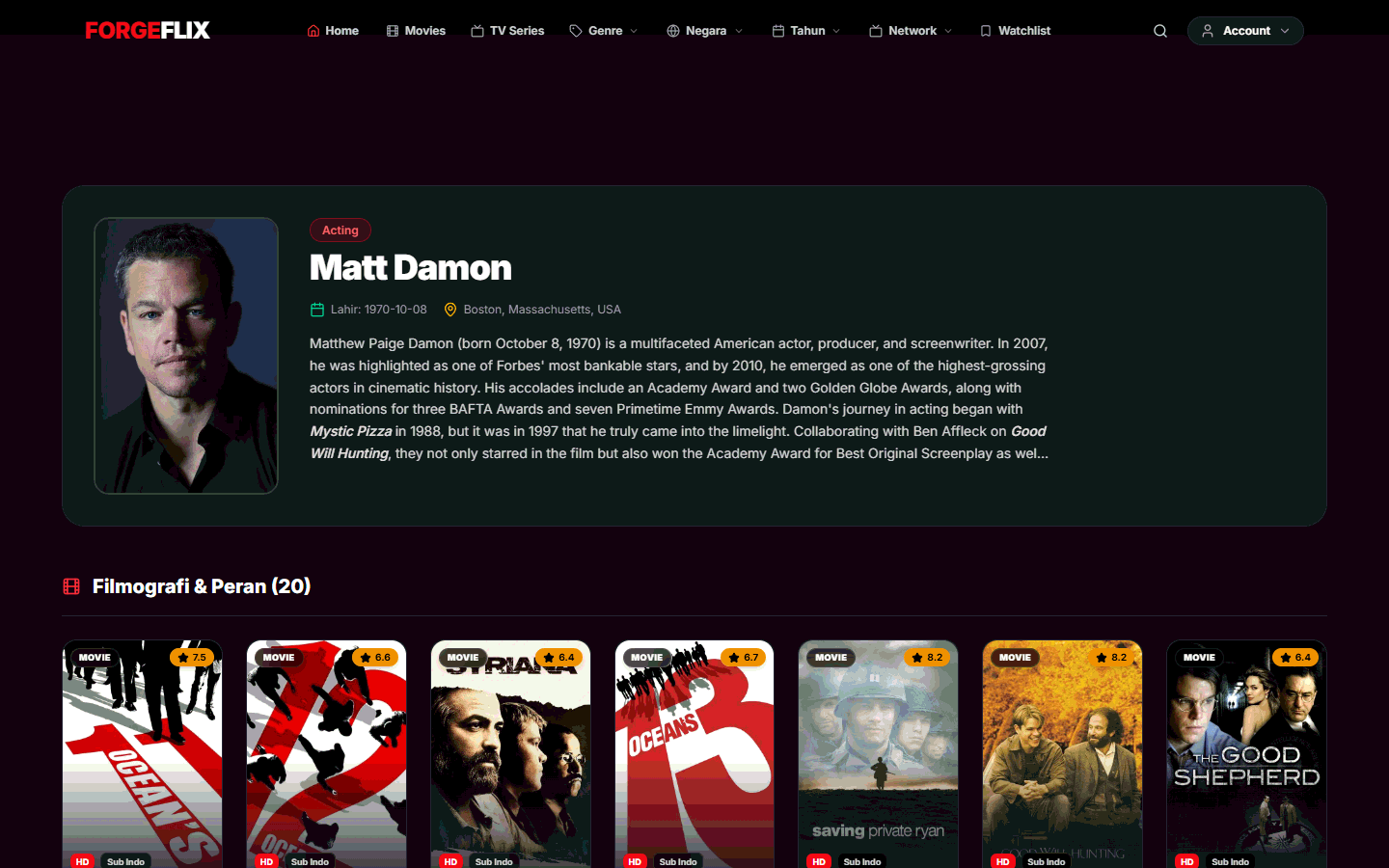 ForgeFlix: Subscription Video Streaming Platform screenshot 7