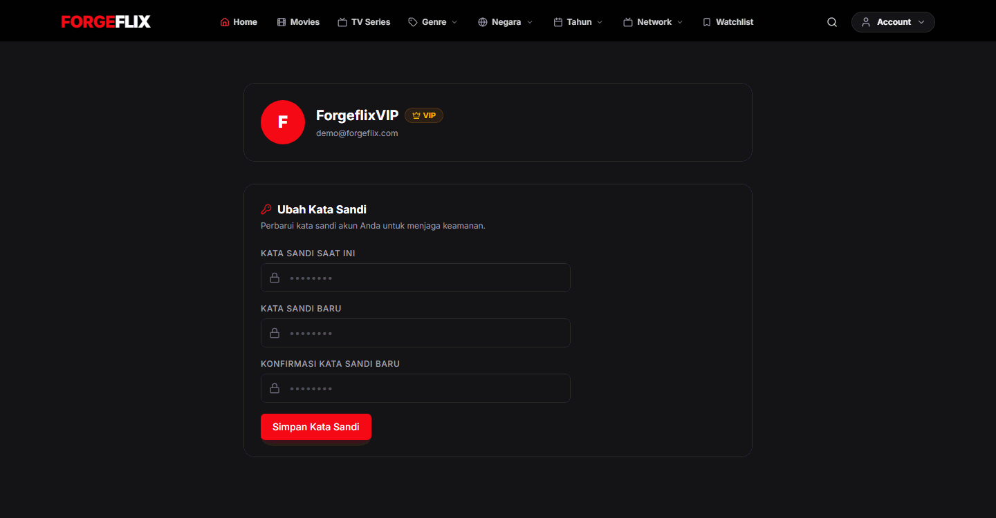 ForgeFlix: Subscription Video Streaming Platform screenshot 9