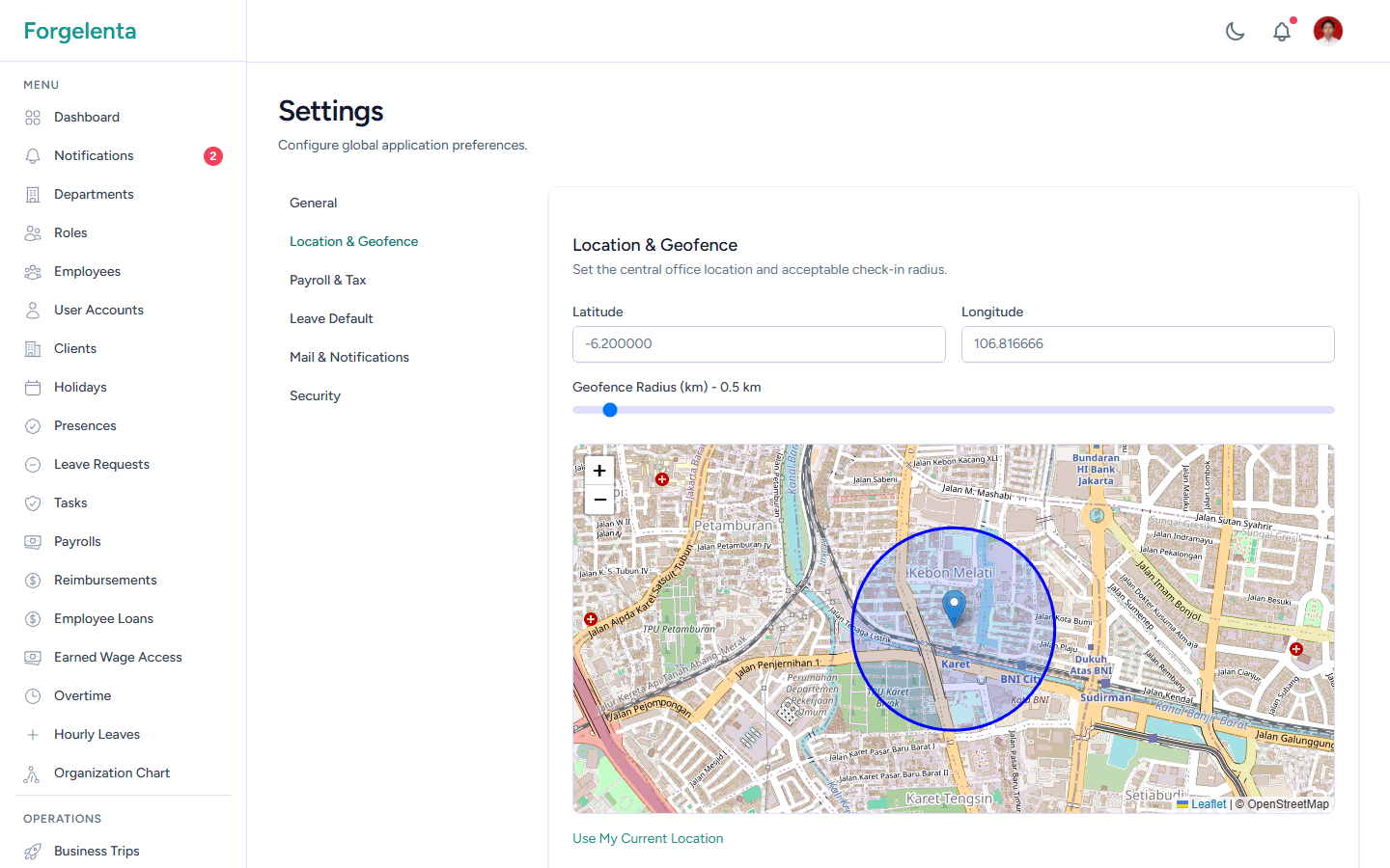 ForgeLenta: HRIS & Payroll System screenshot 8