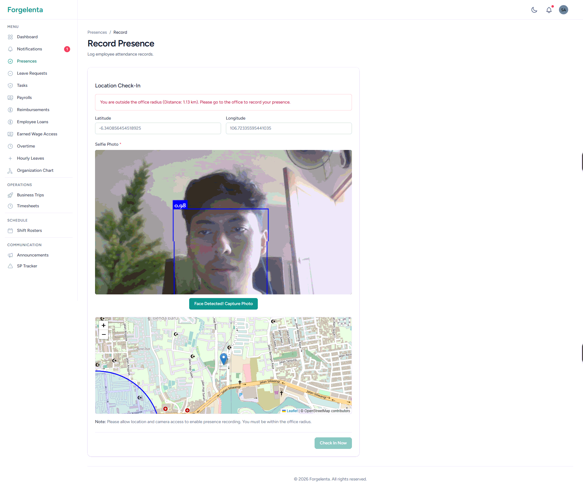 ForgeLenta: HRIS & Payroll System screenshot 10