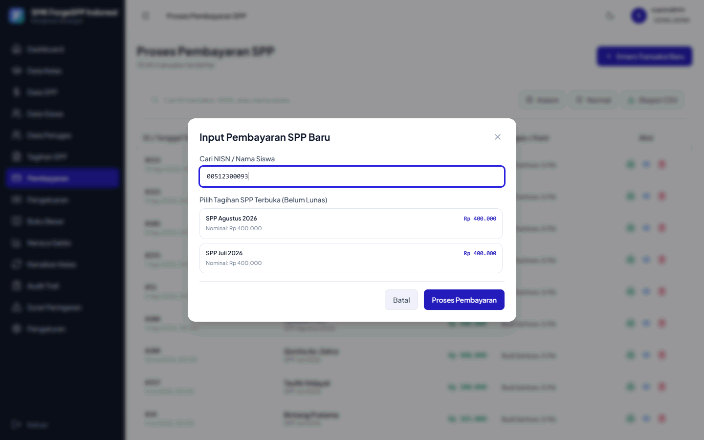 ForgeSPP: Financial & Tuition Management System screenshot 16